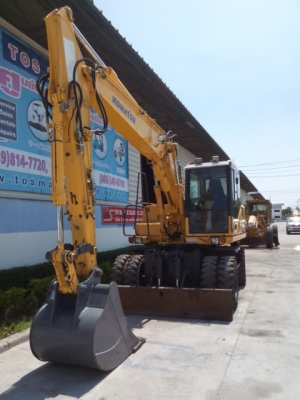 KOMATSU PW130-7K # K40261