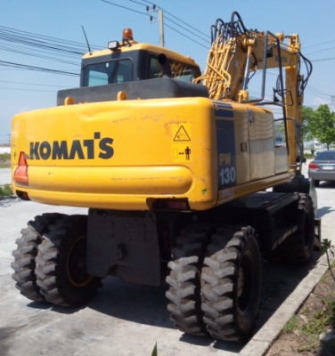 KOMATSU PW130-7K # K40261
