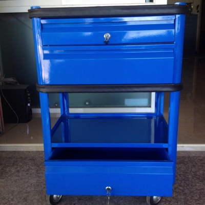 ตู้เครื่องมือช่าง สีน้ำเงิน 3 ลิ้นชัก มีกุญแจล็อก ใช้เก็บเครื่องมือต่างๆ ตู้เครื่องมือช่าง สีน้ำเงิน 3 ลิ้นชัก มีกุญแจล็อก ใช้เก็บเครื่องมือต่างๆ