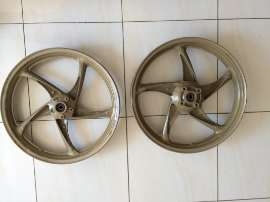 ขาย ล้อแม็ก LS 125 ห้าก้านบิดไทเทเนียม