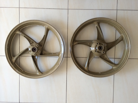 ขาย ล้อแม็ก LS 125 ห้าก้านบิดไทเทเนียม