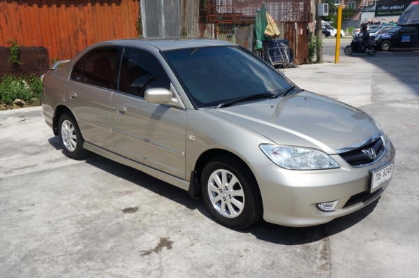 HONDA CIVIC ตาเหยี่ยว ปี 2004 ติดแก็ส LPG หัวฉีด สเกิตรอบคัน สปอรต์ไลท์ ล้อ MAX แอร์เย็นๆ เครื่องเดิมๆ ช่วงล่างแน่น สีสวย ภายในสภาพสวย รถพร้อมใช้งาน จัดไฟแนนได้ HONDA CIVIC ตาเหยี่ยว ปี 2004 ติดแก็ส LPG หัวฉีด สเกิตรอบคัน สปอรต์ไลท์ ล้อ MAX แอร์เย็นๆ เครื่องเดิมๆ ช่วงล่างแน่น สีสวย ภายในสภาพสวย รถพร้อมใช้งาน จัดไฟแนนได้