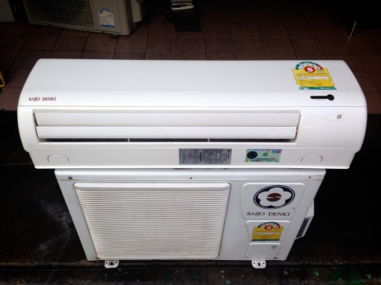 **** ขายแอร์ SAIJO DENKI 13000 BTU สภาพสวย ****
