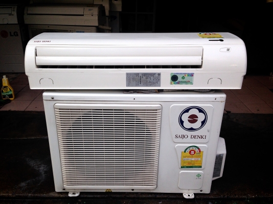 **** ขายแอร์ SAIJO DENKI 13000 BTU สภาพสวย ****