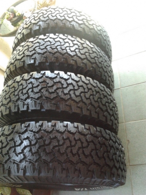 BF All 265/70/16 ปลายปี12 ดอกเกิน1cm. สวยๆ 1ชุด BF All 265/70/16 ปลายปี12 ดอกเกิน1cm. สวยๆ 1ชุด