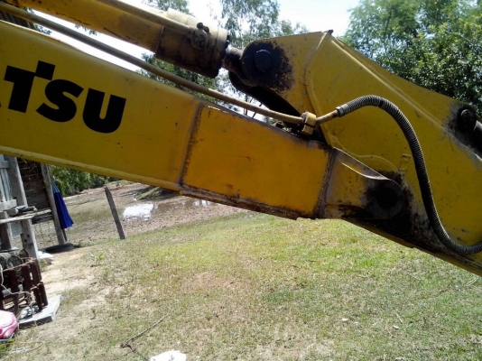 **600,000 บ.ต่อรอง**ขายแพ็คคู่ แบคโฮ+เทเลอร์ แบคโฮ KOMATSU PC100-3 เครื่องไม่เดิม ISUZU 6BB1 145แรง เครื่องดีแน่นดี แรงอึด ประหยัดน้ำมัน ปั้มเดิมดีแรงดี บูมอาร์มมีปะ(ตามรูป) เอวดีแน่นดี ช่วงล่างโซ่ ใบแทร็ก โรลเลอร์ เฟรม โดยรวม70\% บอดี้ดี สีสันโอเค หัวเก๋ง