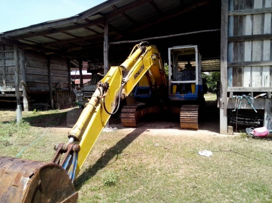**600,000 บ.ต่อรอง**ขายแพ็คคู่ แบคโฮ+เทเลอร์ แบคโฮ KOMATSU PC100-3 เครื่องไม่เดิม ISUZU 6BB1 145แรง เครื่องดีแน่นดี แรงอึด ประหยัดน้ำมัน ปั้มเดิมดีแรงดี บูมอาร์มมีปะ(ตามรูป) เอวดีแน่นดี ช่วงล่างโซ่ ใบแทร็ก โรลเลอร์ เฟรม โดยรวม70\% บอดี้ดี สีสันโอเค หัวเก๋ง