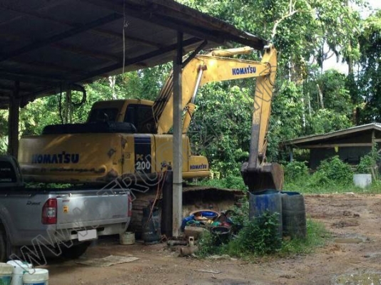 รถแบคโฮ KOMATSU PC 200