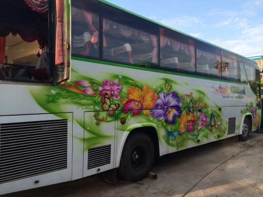 ขายรถบัสปรับอากาศจำนวนมาก ราคา 600000-1200000