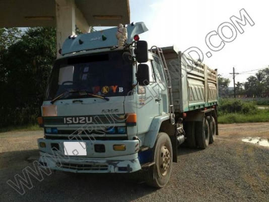 รถบรรทุก 10 ล้อดั้มพ์ ISUZU FXZ 240 (นางฟ้า)