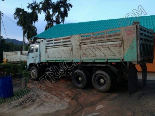 รถบรรทุก 10 ล้อดั้มพ์ ISUZU FXZ 240 (นางฟ้า)