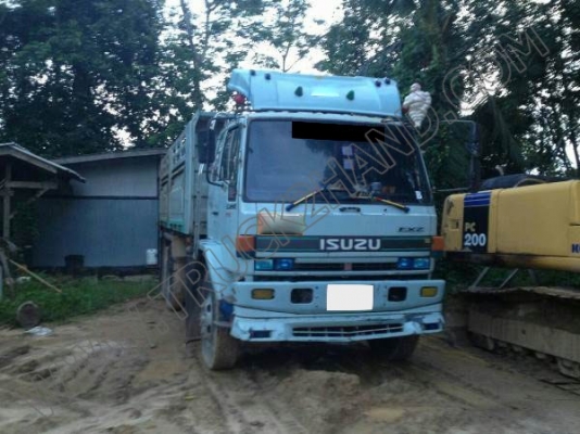 รถบรรทุก 10 ล้อดั้มพ์ ISUZU FXZ 240 (นางฟ้า)