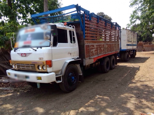 ขายรถพ่วง HINO FM176 เครื่อง JO8C turbo 260 แรง แม่ลูกไม่ดัมพ์ มีสโลด์ ทะเบียนพร้อม
