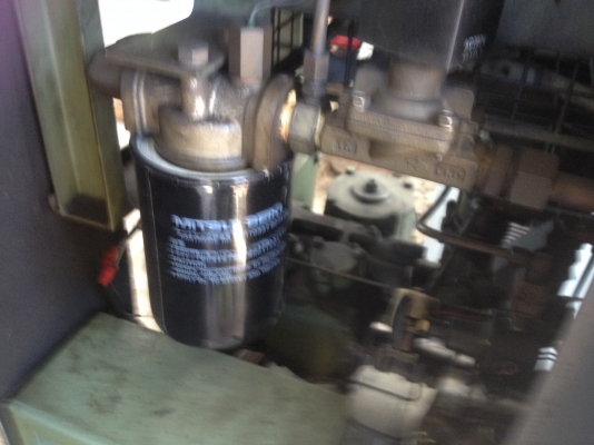 ปั๊มลมสกรู ปั๊มลมเก่าญี่ปุ่น MITSUI SEIKI ปั๊มลมสกรู ปั๊มลมเก่าญี่ปุ่น MITSUI SEIKI