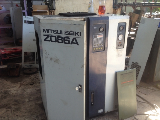 ปั๊มลมสกรู ปั๊มลมเก่าญี่ปุ่น MITSUI SEIKI