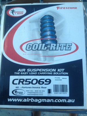 ขายถุงลมคู่หลัง Fortuner