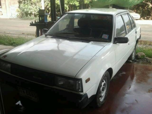 ขายรถบ้าน NISSAN SUNNY FF 1.3 ปี 1989 สีขาว สภาพนางฟ้า ราคาถูก