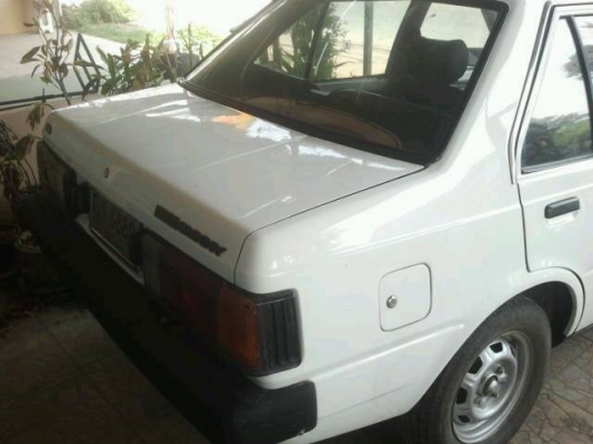 ขายรถบ้าน NISSAN SUNNY FF 1.3 ปี 1989 สีขาว สภาพนางฟ้า ราคาถูก