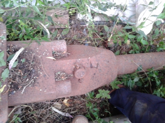 หัวกระแทก (หัวใหญ่) ใส่แมคโค ยิงระบบลม สภาพดี  พร้อมใช้งาน