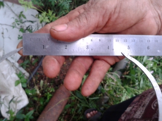 หัวกระแทก (หัวใหญ่) ใส่แมคโค ยิงระบบลม สภาพดี  พร้อมใช้งาน