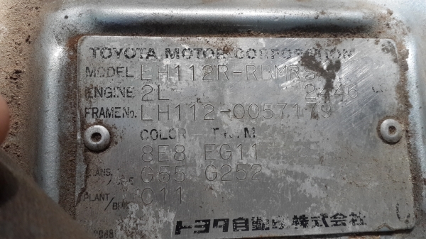 ขายรถตู้หัวจรวด TOYOTA ปลายปี36 สภาพพร้อมใช้งาน แอร์เย็น เครื่องดี สภาพดี