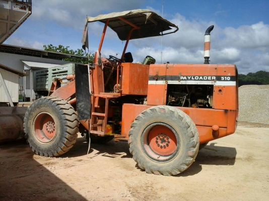 รถตักเลี้ยวเอว KOMATSU 510 รถพร้อมใช้...สภาพดี..