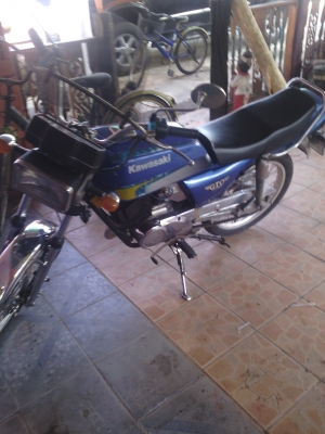 ขายด่วนจร้า!!!!!!! รถมอเตอร์ไซด์ ยี่ห้อ Kawasaki จากราคา 25,000 บาท ลดลงเหลือ 20,000 บาท