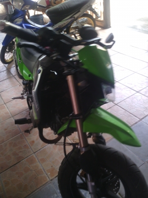ขาย KSR สีเขียว ขนาดเครื่องยนต์ 110 CC ปีจดทะเบียน 2012