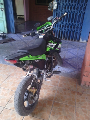 ขาย KSR สีเขียว ขนาดเครื่องยนต์ 110 CC ปีจดทะเบียน 2012