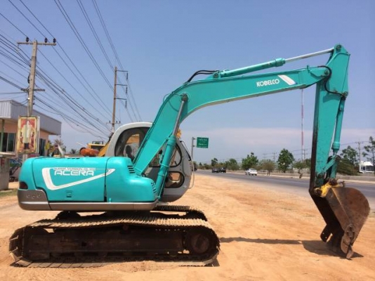 ขายรถแบคโฮ KOBELCO SK120-2(MARK5) ใบแทร็ค 70 ระบบไฟฟ้าเต็ม คอลโทรลสั้น สภาพสวย นำเข้าจากญี่ปุ่น มีVDOครับ
