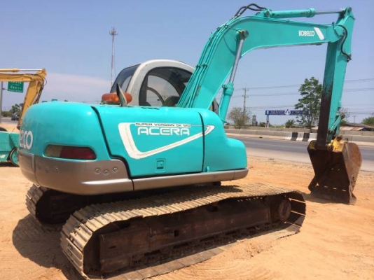 ขายรถแบคโฮ KOBELCO SK120-2(MARK5) ใบแทร็ค 70 ระบบไฟฟ้าเต็ม คอลโทรลสั้น สภาพสวย นำเข้าจากญี่ปุ่น มีVDOครับ