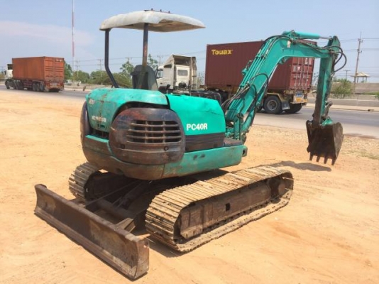 ขายรถแบคโฮ KOMATSU PC 40-8 เครื่องยนตร์ 4 สูบ นำเข้าจากญี่ปุ่น มีVDOการทำงานครับ ขายรถแบคโฮ KOMATSU PC 40-8 เครื่องยนตร์ 4 สูบ นำเข้าจากญี่ปุ่น มีVDOการทำงานครับ