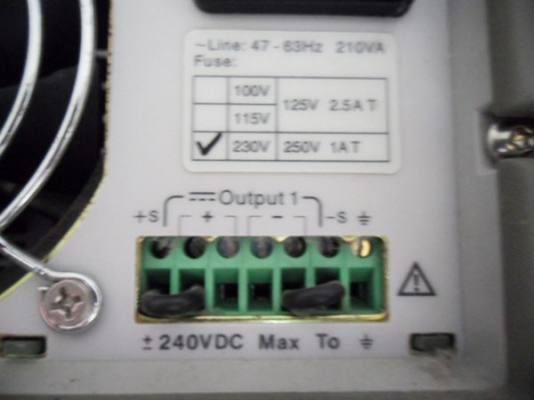 ขาย Agilent E3646A-0E3 DC Power Supply 8V-20V/3A-1.5A Dual Output