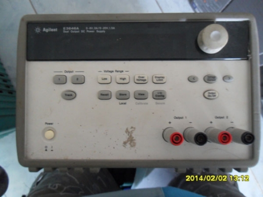 ขาย Agilent E3646A-0E3 DC Power Supply 8V-20V/3A-1.5A Dual Output