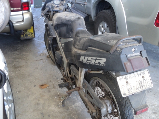 ขายมอไซดเอ็นเอสอารตัวแรกจอดใว้นานขายเป็นอะไหล่2500[บาทนะครับ