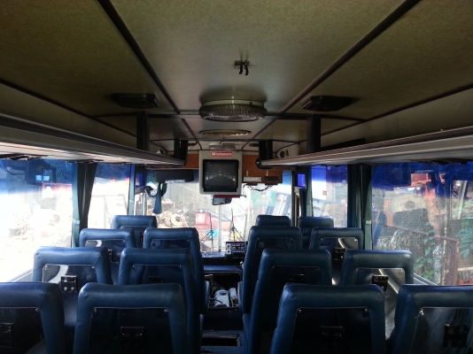 ขายตู้รถบัสแอร์ ชุดเบาะ ชุดแอร์ ทีวี เครื่องเสียง ราคาต่อรองได้