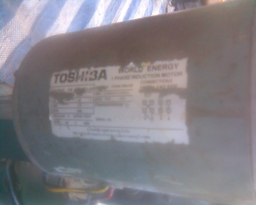 เครื่องไสน้ำแข็งมอเตอร์โตชิบา 1/4