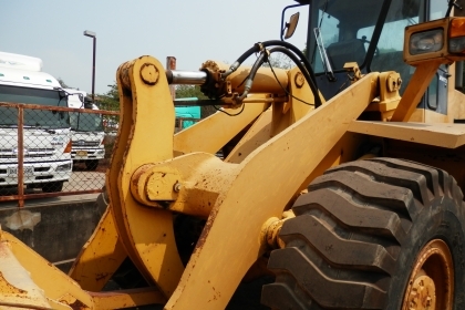 รถตักล้อยาง KOMATSU WA 350-1 เก่านอก ยังไม่ใด้ใช้ในไทย