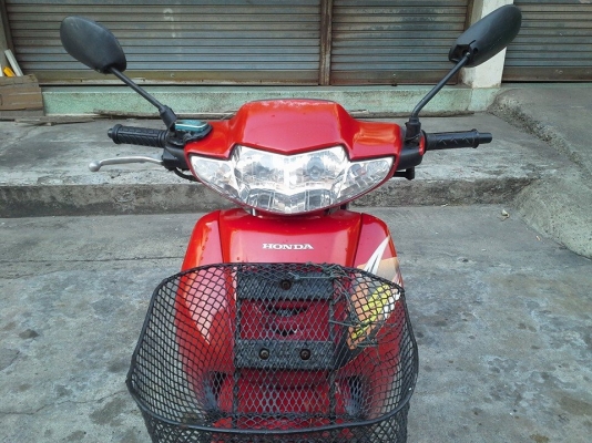 Wave 110  ปี 45 สีแดง  รถบ้าน เครื่องเดิม แน่นๆ มีเล่ม เอกสารพร้อม