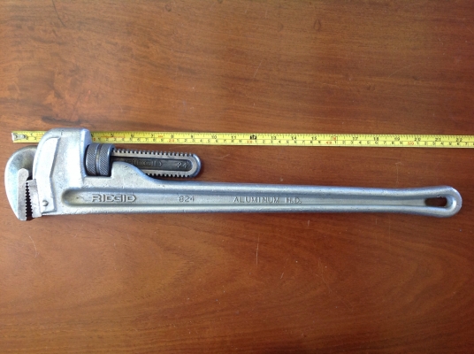 ขายประแจขันท่อ RIDGID 24" อะลูมิเนียม