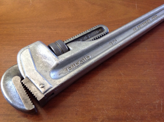 ขายประแจขันท่อ RIDGID 24" อะลูมิเนียม