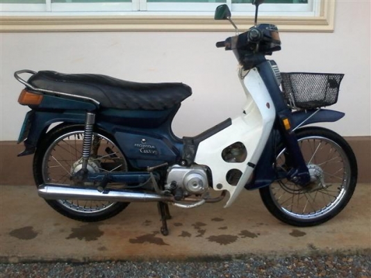 ขายฮอนด้าคัสต้อมทะเบียนพร้อมโอนภาษีขาดปี 47 เครื่องเดิมแห้งๆเบาะเหล็กเดิมโรงงานขาย 6500 บาท