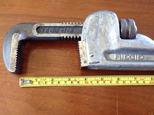ขายประแจขันท่อ RIDGID 18" อะลูมิเนียม