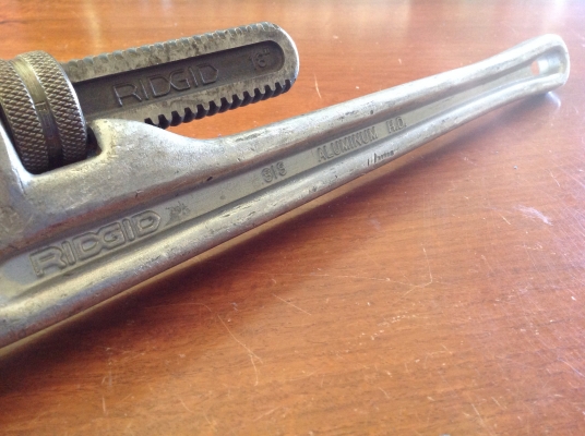 ขายประแจขันท่อ RIDGID 18" อะลูมิเนียม
