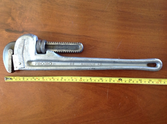 ขายประแจขันท่อ RIDGID 18" อะลูมิเนียม