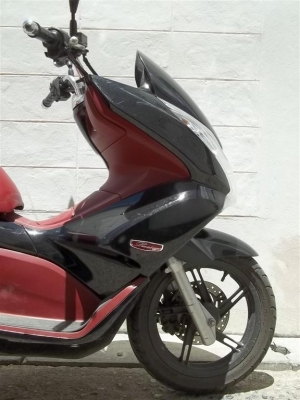 Honda Pcx 150 สีดำ แดง จดปี55
