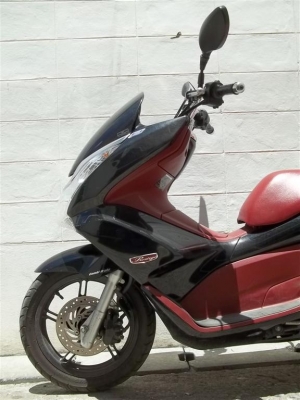 Honda Pcx 150 สีดำ แดง จดปี55
