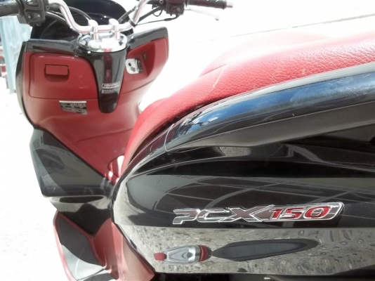 Honda Pcx 150 สีดำ แดง จดปี55
