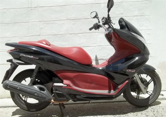 Honda Pcx 150 สีดำ แดง จดปี55