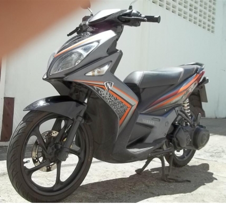 YAMAHA Nouvo Elegance สีดำ เทา จดทะเบียนป๊ 54